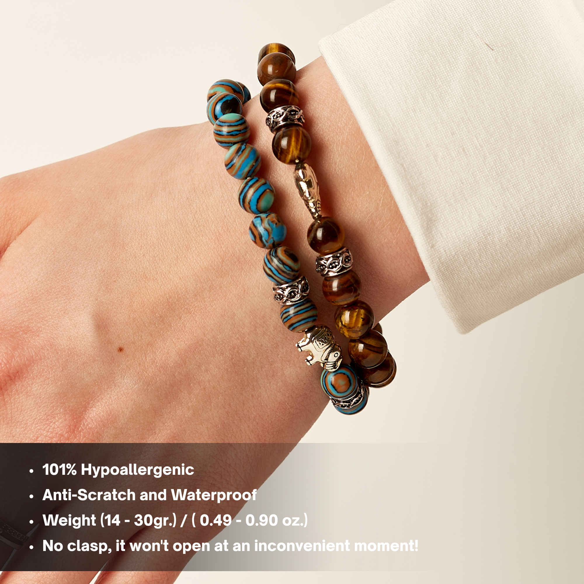 Brown & Blue