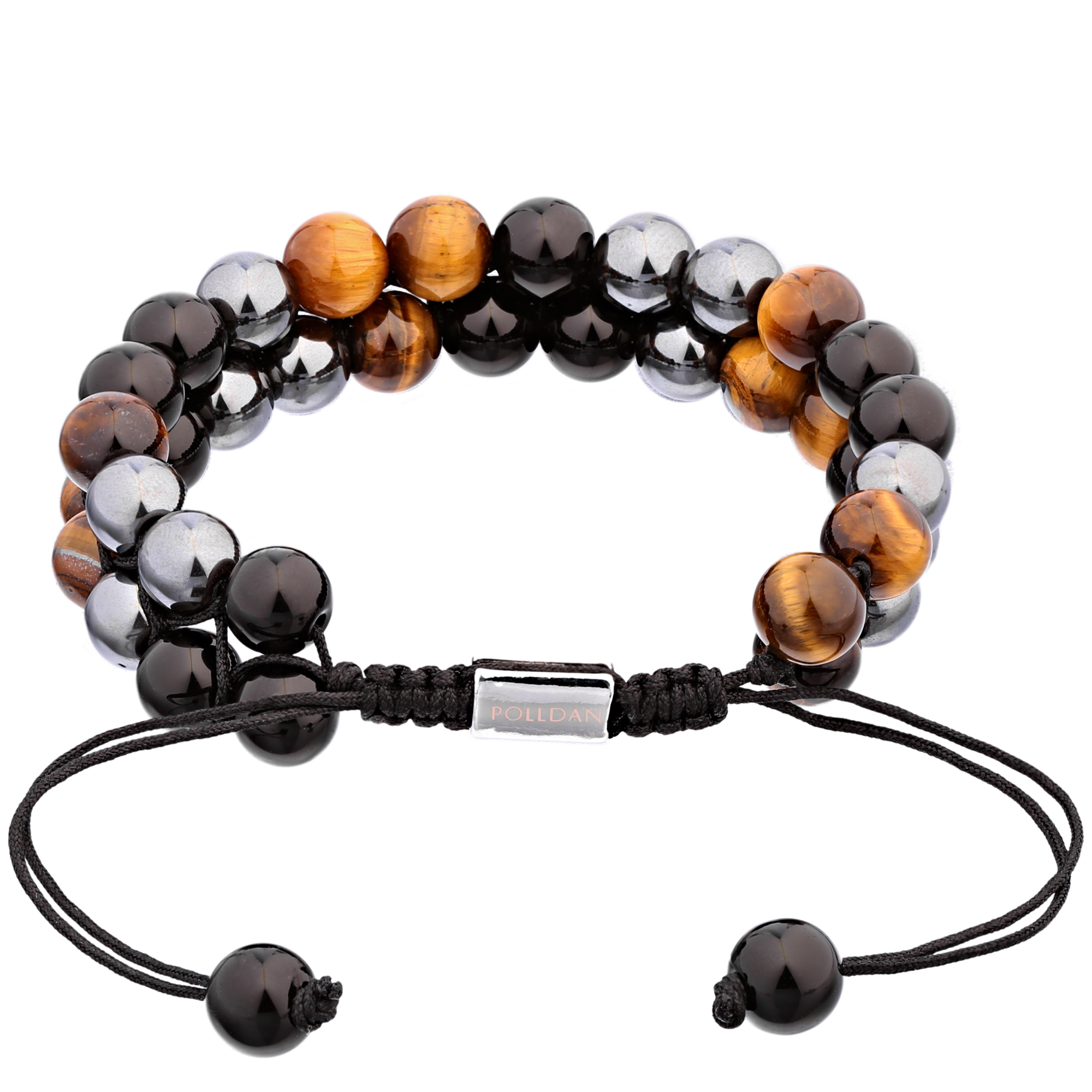 Polldan Tiger Eye Bracelet For Men & Women - Protection Energy Jewelry