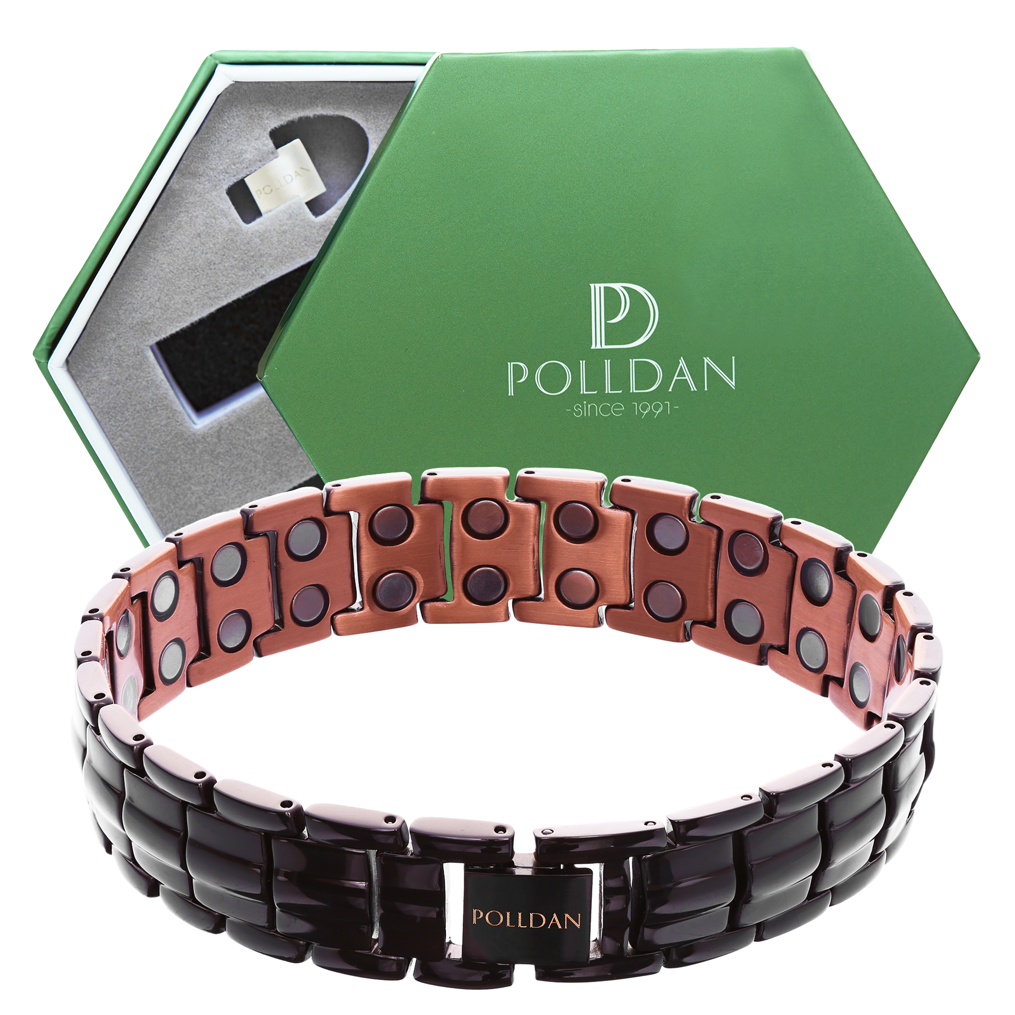Black Copper Magnetic Bracelet