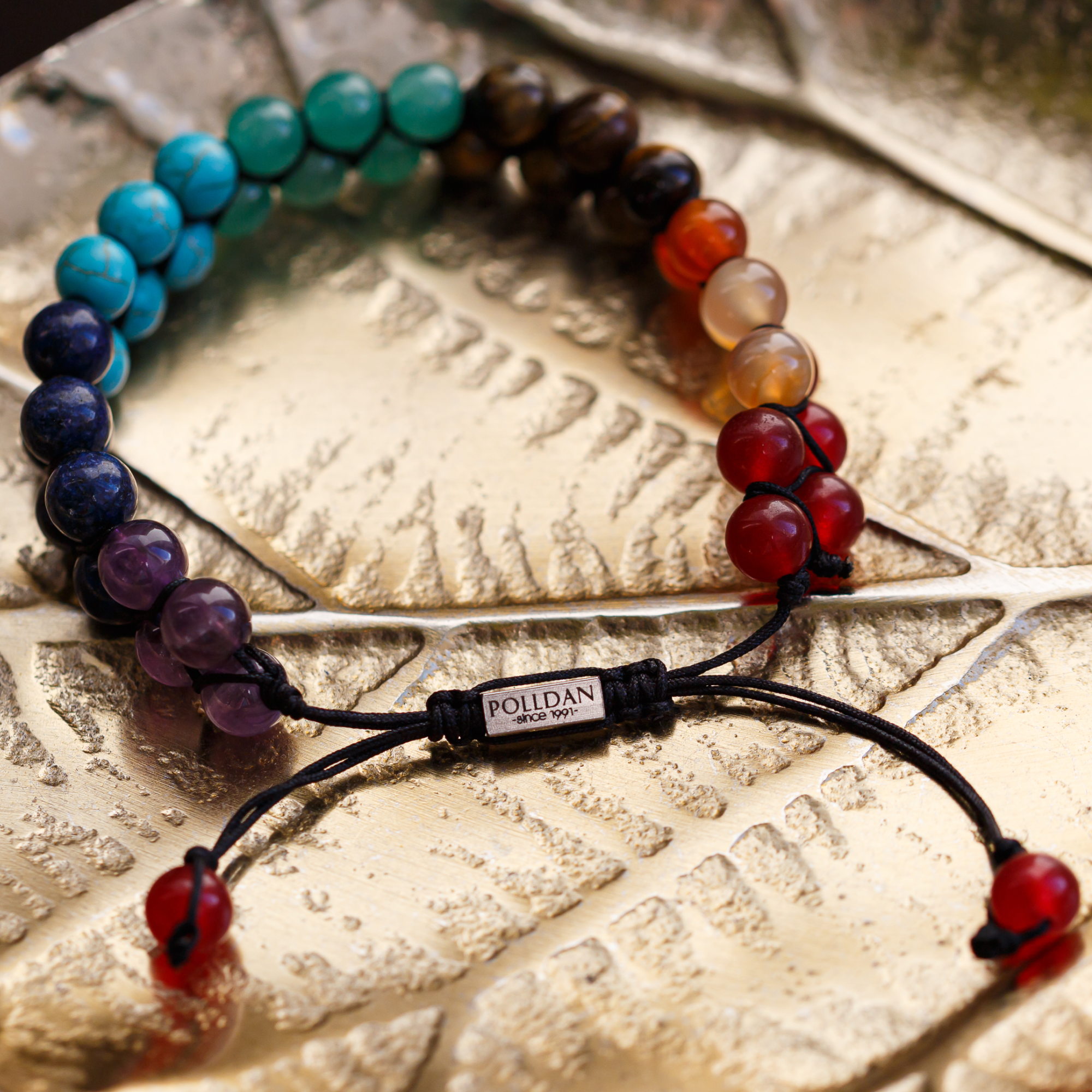 Polldan 7 Chakra Healing Bracelet For Men and Women Balance & Harmony