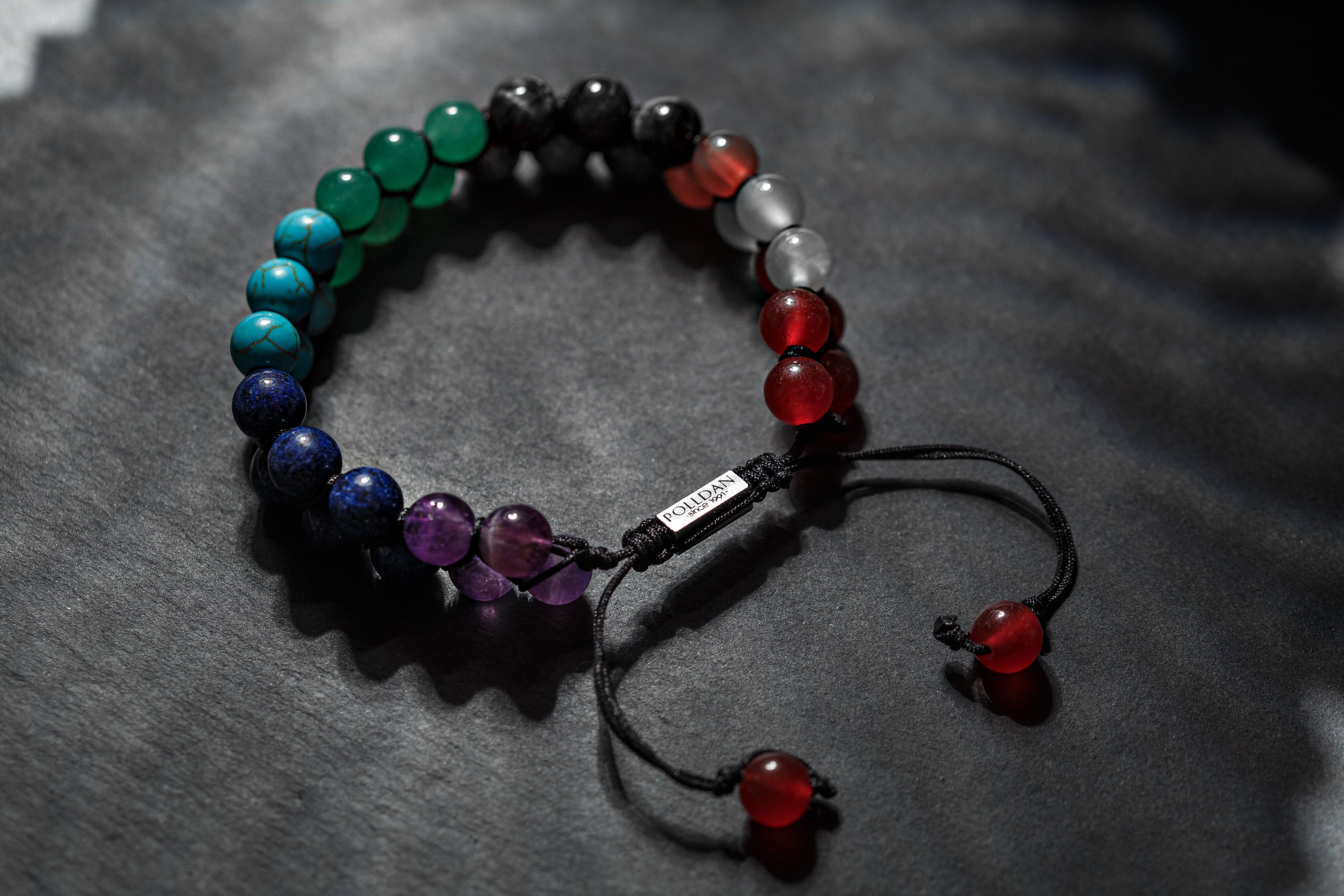 Polldan 7 Chakra Healing Bracelet For Men and Women Balance & Harmony